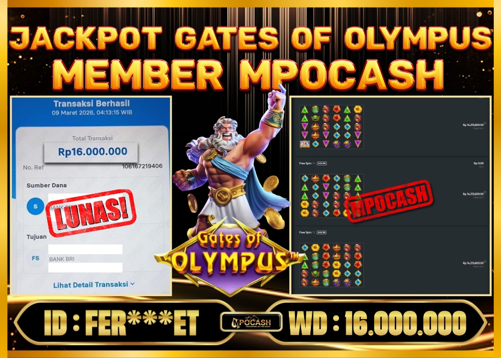 MPOCASH JACKPOT GATES OF OLYMPUS